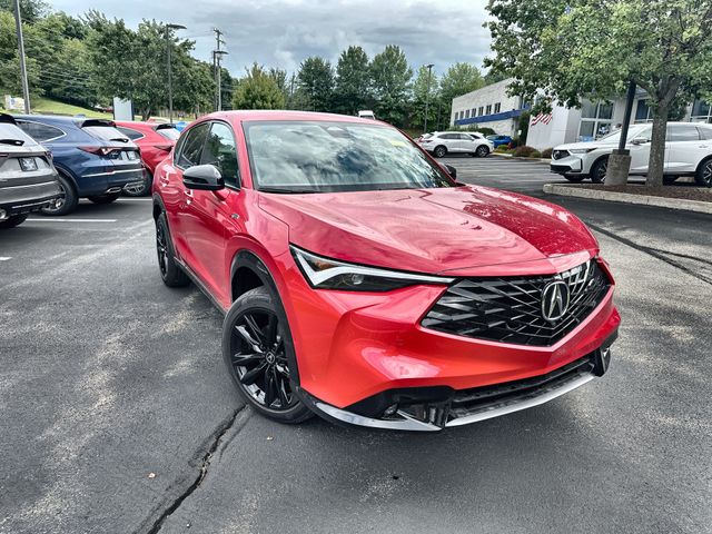 2026 Acura ADX A-Spec Advance Package Red at Spitzer Acura