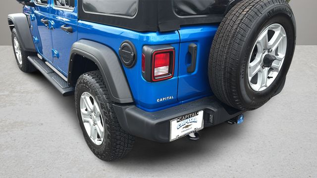 Used 2022 Blue Jeep Unlimited Sport S image 32