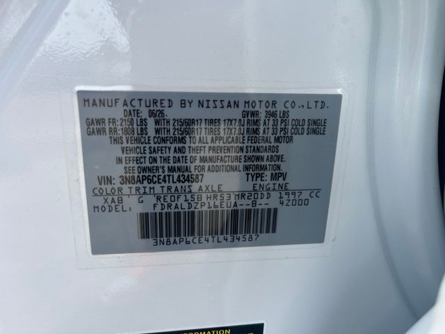 New 2026 Nissan Kicks SUV