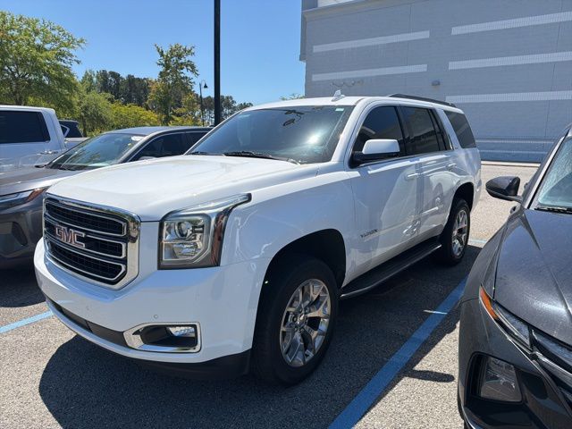 Summit White 2020 GMC Yukon SLE 4WD SUV / Crossover Four-Wheel Drive 6-Speed Automatic Overdrive
