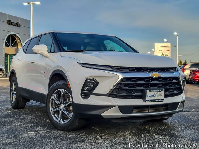 Summit White 2023 Chevrolet Blazer 2LT AWD SUV / Crossover All-Wheel Drive 9-Speed Automatic Overdrive