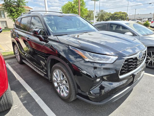 Midnight Black Metallic 2024 Toyota Highlander Hybrid Limited AWD SUV / Crossover All-Wheel Drive Continuously Variable Transmission