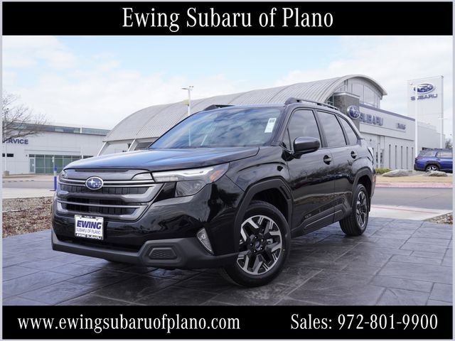 Crystal Black Silica 2026 Subaru Forester Crossover AWD SUV / Crossover All-Wheel Drive Continuously Variable Transmission