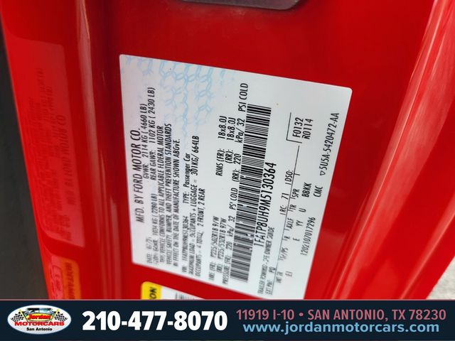 Used Car 2021 Ford Mustang  Ecoboost Premium For Sale Under $25,000 In San Antonio, Texas