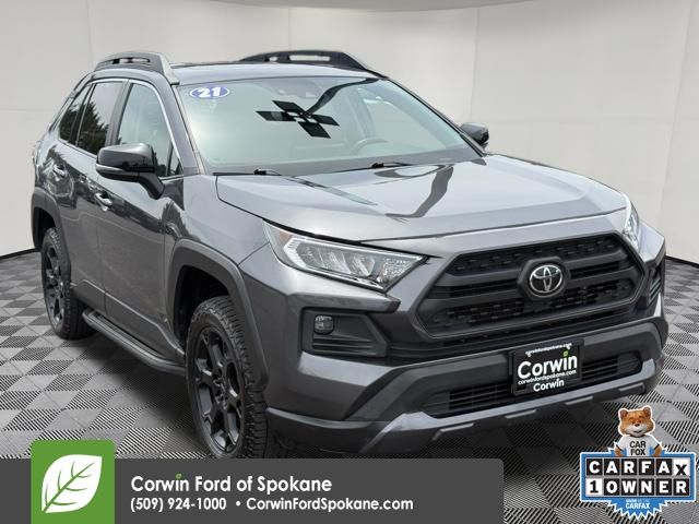 Magnetic Gray Metallic 2021 Toyota RAV4 TRD Off-Road AWD SUV / Crossover All-Wheel Drive 8-Speed Automatic