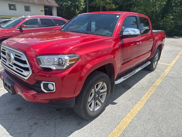 Barcelona Red Metallic 2019 Toyota Tacoma Limited Double Cab 4WD Pickup Truck Four-Wheel Drive 6-Speed Automatic