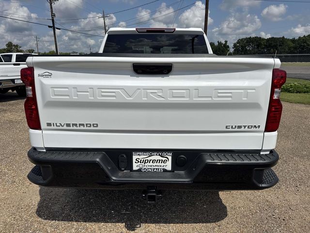 2026 Chevrolet Silverado 1500 Custom Trail Boss White at Supreme Chevrolet of Gonzales
