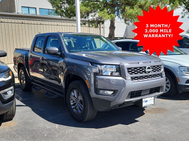 Gray (Gun Metallic) 2025 Nissan Frontier Pickup Truck Four-Wheel Drive 9-Speed Automatic Overdrive