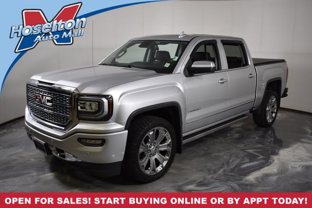 Quicksilver Metallic 2018 GMC Sierra 1500 Pickup Truck Four-Wheel Drive 8-Speed Automatic Overdrive