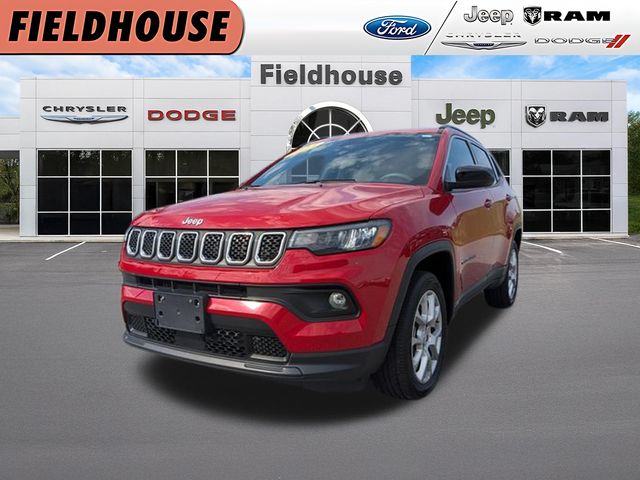 Red Hot Pearlcoat 2024 Jeep Compass Latitude Lux 4WD SUV / Crossover Four-Wheel Drive 8-Speed Automatic
