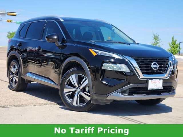 Super Black 2023 Nissan Rogue SL FWD SUV / Crossover Front-Wheel Drive Continuously Variable Transmission