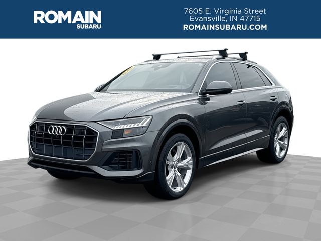 Gray 2019 Audi Q8 quattro Prestige 55 TFSI SUV / Crossover All-Wheel Drive 8-Speed Automatic