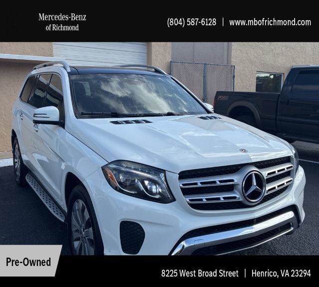 Polar White 2019 Mercedes-Benz GLS 450 4MATIC SUV / Crossover All-Wheel Drive 9-Speed Automatic