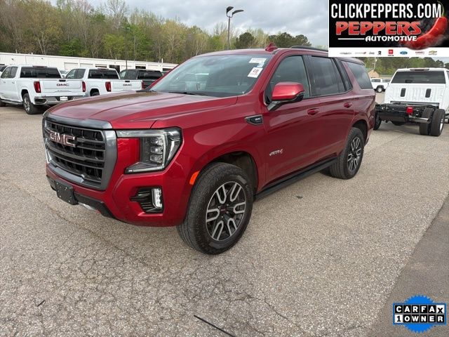 Volcanic Red Tintcoat 2023 GMC Yukon AT4 4WD SUV / Crossover Four-Wheel Drive Automatic