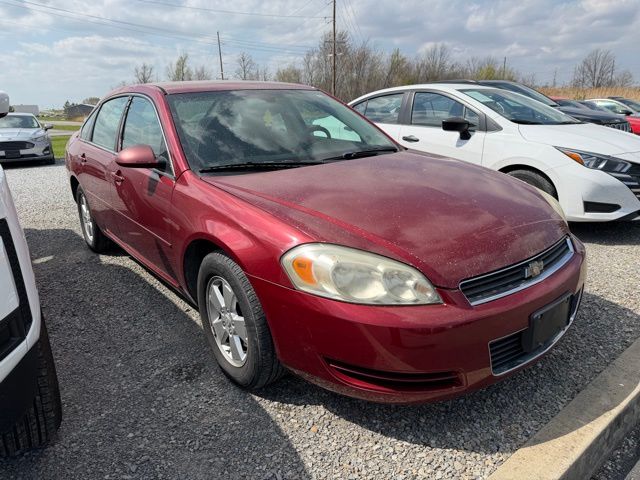 Red Jewel 2007 Chevrolet Impala 3.5L LT FWD Sedan Front-Wheel Drive 4-Speed Automatic Overdrive