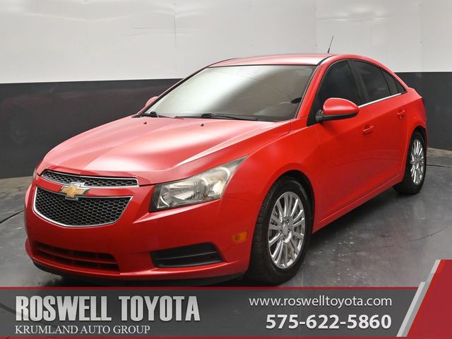 Red Hot 2014 Chevrolet Cruze Eco Sedan FWD Sedan Front-Wheel Drive 6-Speed Automatic Overdrive