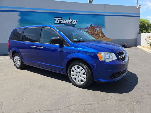 Indigo Blue 2019 Dodge Grand Caravan SE FWD Minivan Front-Wheel Drive 6-Speed Automatic