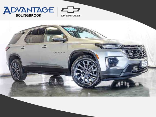 Sterling Gray Metallic 2023 Chevrolet Traverse SUV / Crossover Four-Wheel Drive 9-Speed Automatic