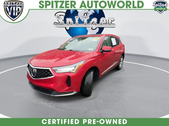 2023 Acura RDX Technology Package Red at Rochrich Mazda