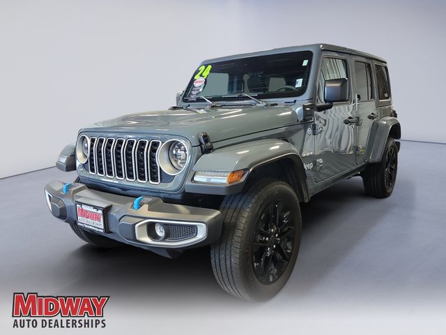 Anvil Clear Coat 2024 Jeep Wrangler 4xe SUV / Crossover Four-Wheel Drive 8-Speed Automatic
