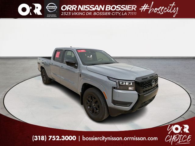 Boulder Gray 2026 Nissan Frontier SV Crew Cab LB RWD Pickup Truck 4X2 9-Speed Automatic Overdrive