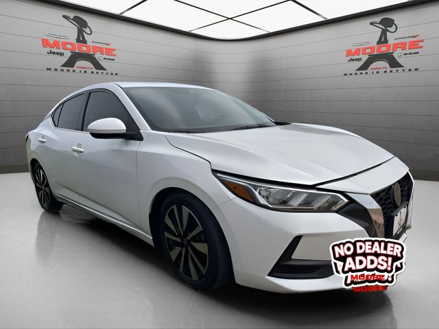 Aspen White TriCoat Pearl 2022 Nissan Sentra SV FWD Sedan Front-Wheel Drive Continuously Variable Transmission