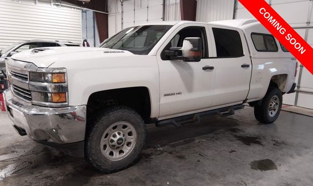 Summit White 2017 Chevrolet Silverado 3500HD Work Truck Crew Cab 4WD Pickup Truck Four-Wheel Drive 6-Speed Automatic