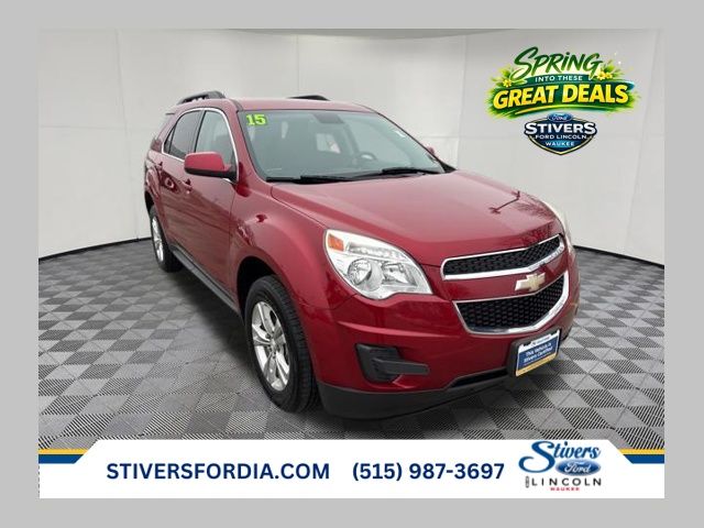 Crystal Red Tintcoat 2015 Chevrolet Equinox 1LT FWD SUV / Crossover Front-Wheel Drive 6-Speed Automatic Overdrive