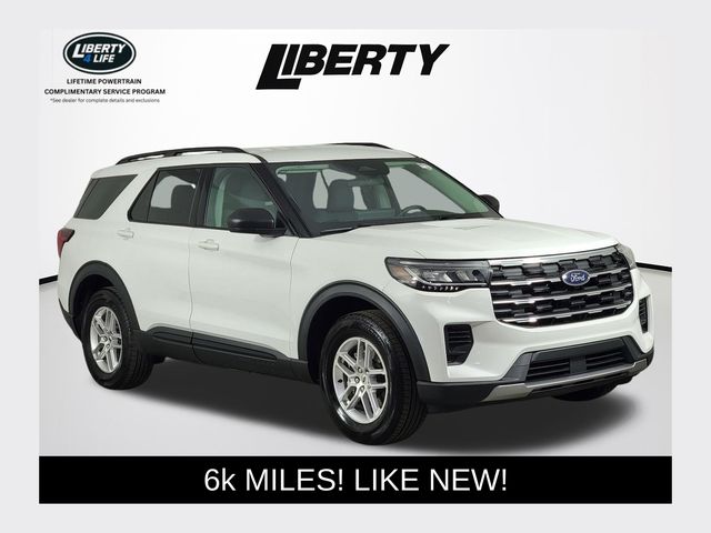 White Metallic 2026 Ford Explorer Active AWD SUV / Crossover All-Wheel Drive Automatic