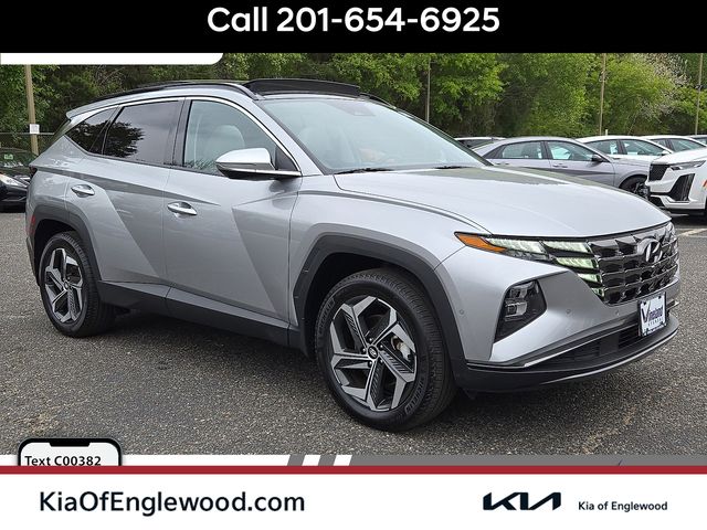 Shimmering Silver 2023 Hyundai Tucson SUV / Crossover All-Wheel Drive 8-Speed Automatic