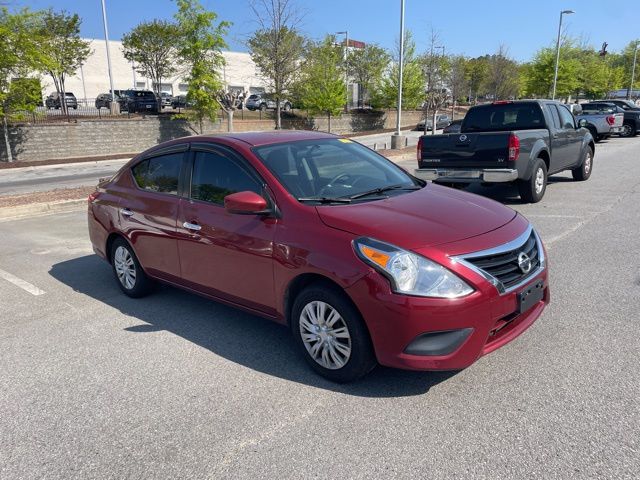 Cayenne Red 2016 Nissan Versa 1.6 SV Sedan Front-Wheel Drive Continuously Variable Transmission