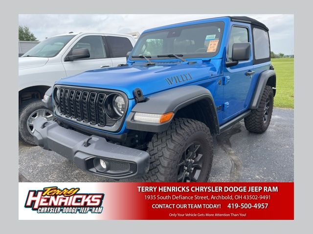 2024 Jeep Wrangler Willys 2-Door 4WD