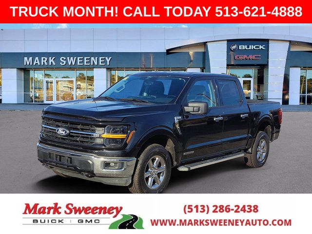 Black Metallic 2024 Ford F-150 Pickup Truck Four-Wheel Drive Automatic