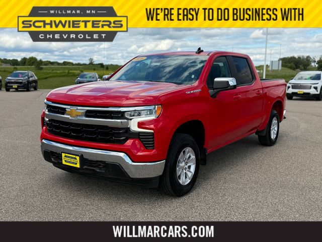 Red Hot 2026 Chevrolet Silverado 1500 Pickup Truck Four-Wheel Drive Automatic