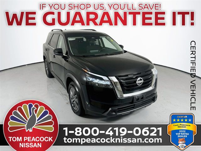 Super Black 2024 Nissan Pathfinder SUV / Crossover Front-Wheel Drive 9-Speed Automatic