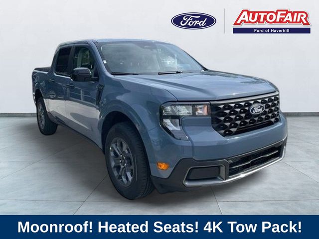 Blue (Azure Gray Metallic Tri-Coat) 2025 Ford Maverick Pickup Truck All-Wheel Drive 8-Speed Automatic
