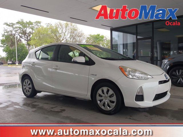 Super White 2012 Toyota Prius c Two Hatchback Front-Wheel Drive Continuously Variable Transmission