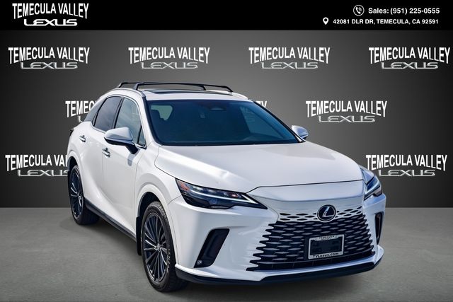 Eminent White Pearl 2025 Lexus RX Hybrid 350h AWD SUV / Crossover All-Wheel Drive Continuously Variable Transmission
