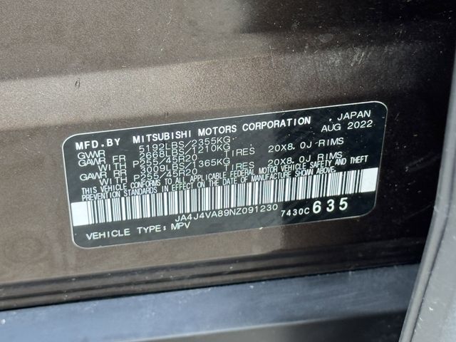 2022 Mitsubishi Outlander SEL Brown at North Houston Mitsubishi