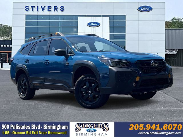 Geyser Blue 2025 Subaru Outback Wilderness AWD SUV / Crossover All-Wheel Drive Continuously Variable Transmission