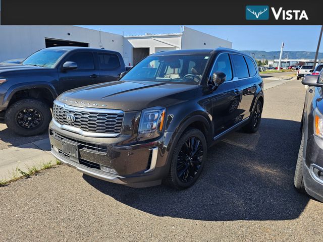 Dark Moss 2021 Kia Telluride SUV / Crossover All-Wheel Drive 8-Speed Automatic