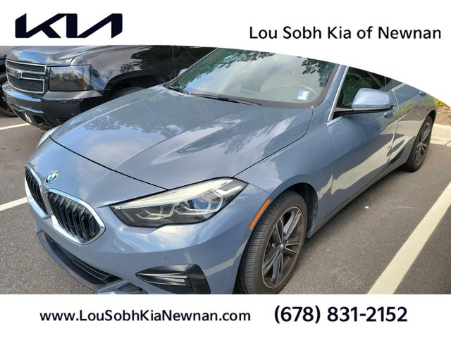 Storm Bay Metallic 2021 BMW 2 Series Sedan Front-Wheel Drive 8-Speed Automatic
