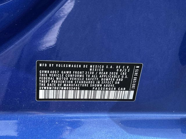 used 2022 Volkswagen Jetta car, priced at $19,501