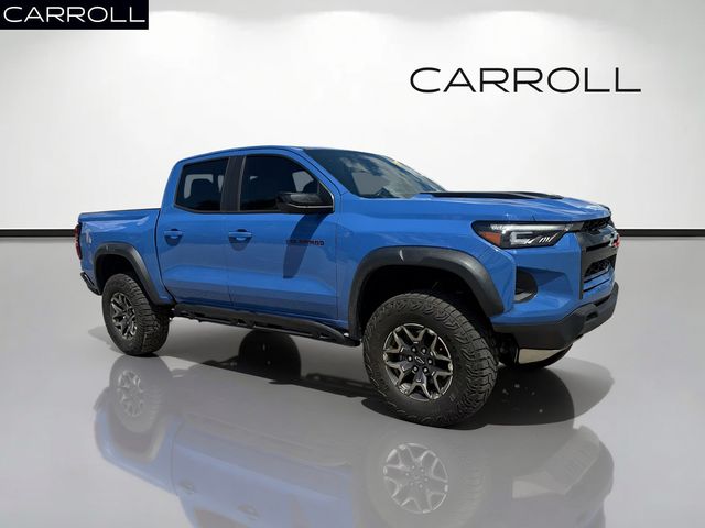 Reef Blue Metallic 2025 Chevrolet Colorado Pickup Truck Four-Wheel Drive 8-Speed Automatic