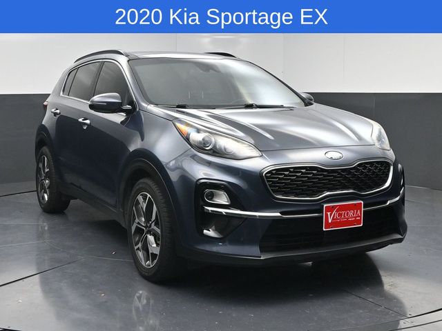 2020 Kia Sportage EX Blue at Victoria Chrysler Dodge Jeep Ram