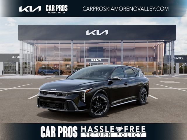 Auroblackpearl 2026 Kia K4 GT-Line FWD Sedan Front-Wheel Drive Continuously Variable Transmission