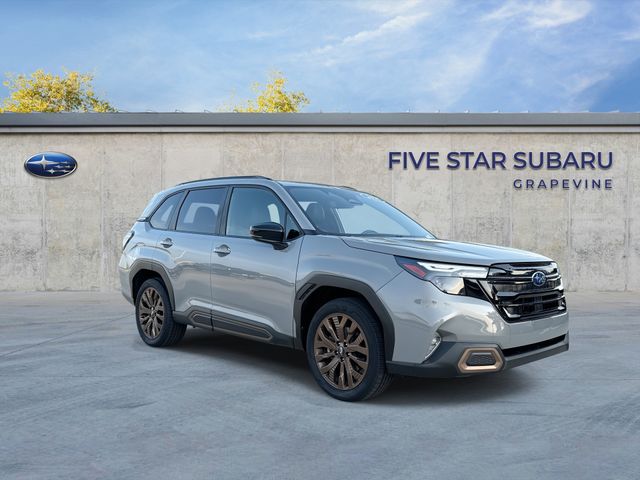 River Rock Pearl 2025 Subaru Forester SUV / Crossover All-Wheel Drive Continuously Variable Transmission