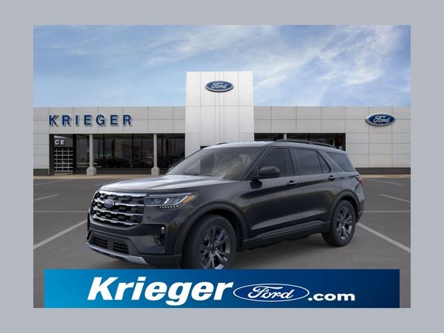 Black Metallic 2026 Ford Explorer Active AWD SUV / Crossover All-Wheel Drive Automatic