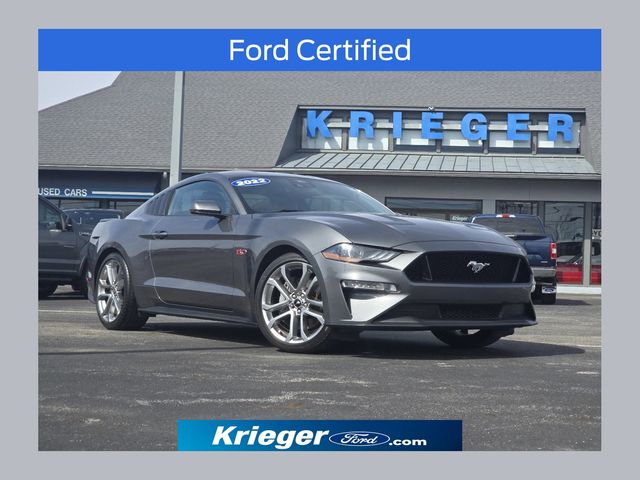 Gray Metallic 2022 Ford Mustang Coupe Rear-Wheel Drive Automatic