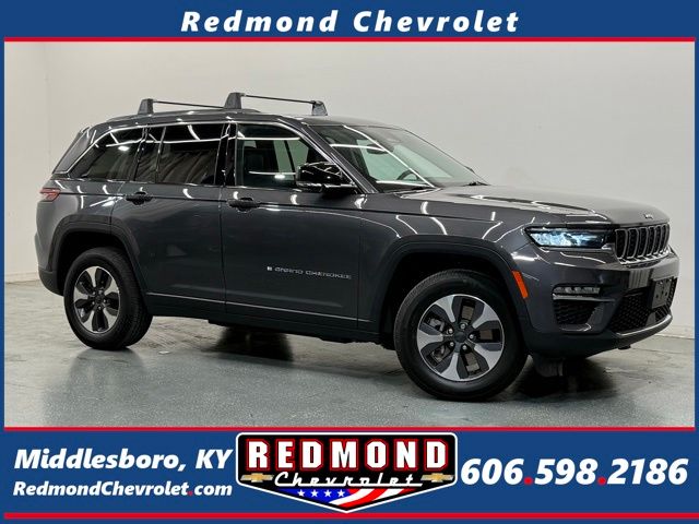 Baltic Gray Metallic Clearcoat 2022 Jeep Grand Cherokee 4xe 4WD SUV / Crossover Four-Wheel Drive 8-Speed Automatic